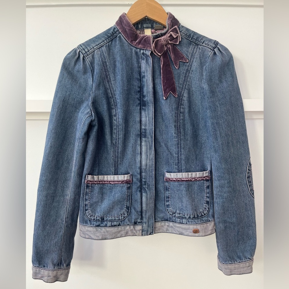 Ted Baker Jean Bolshoi Zip Up Jacket with Bow